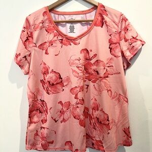 Floral Orange/Coral Women's Top